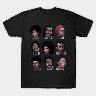 Blaxploitation Stars T-Shirt